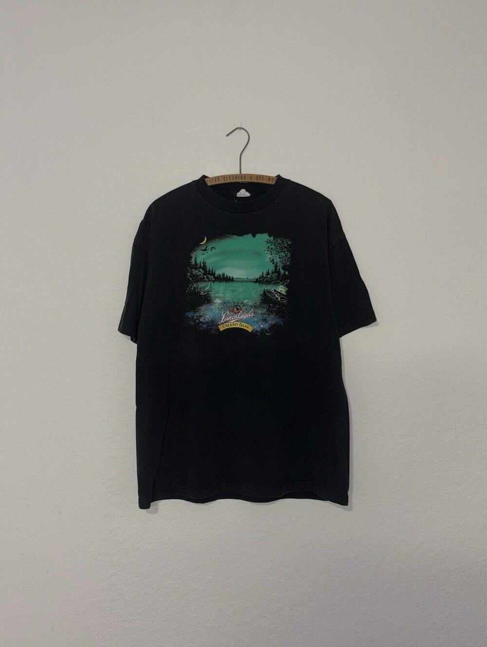 Vintage 90s Leinenkugels Beer Creamy Dark Brewing Company Shirt Size XL